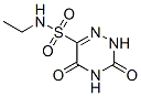 1,2,4-Triazine-6-sulfonamide, N-ethyl-2,3,4,5-tetrahydro-3,5-dioxo- (9CI) Struktur