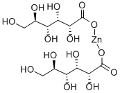 Zinc gluconate Struktur