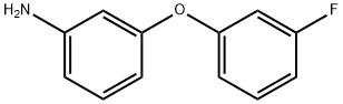 3-(3-FLUORO-PHENOXY)-PHENYLAMINE Struktur