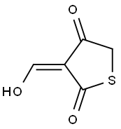 2,4(3H,5H)-Thiophenedione, 3-(hydroxymethylene)-, (3Z)- (9CI) Struktur