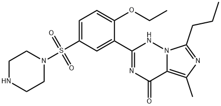 N-Desethyl Vardenafil Struktur