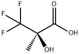 (R)-3,3,3-TRIFLUORO-2-HYDROXY-2-METHYLPROPIONIC ACID Struktur