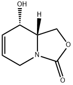 3H-Oxazolo[3,4-a]pyridin-3-one, 1,5,8,8a-tetrahydro-8-hydroxy-, (8S,8aS)- (9CI) Struktur