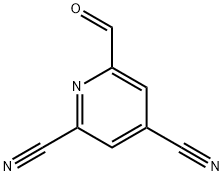 2,4-Pyridinedicarbonitrile, 6-formyl- (9CI) Struktur