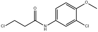 3-CHLORO-N-(3-CHLORO-4-METHOXYPHENYL)PROPANAMIDE price.