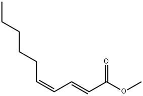 2,4-DECADIENOIC ACID METHYL ESTER Struktur