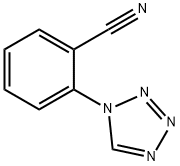 2-(1H-TETRAZOL-1-YL)BENZONITRILE Struktur