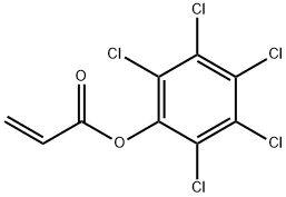 PENTACHLOROPHENYL ACRYLATE Struktur