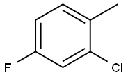 2-Chloro-4-fluorotoluene Struktur