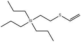 2-(Tripropylsilyl)ethyl(vinyl) sulfide Struktur