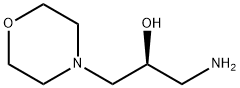 4-Morpholineethanol,alpha-(aminomethyl)-,(alphaS)-(9CI) Struktur