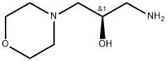 4-Morpholineethanol,alpha-(aminomethyl)-,(alphaR)-(9CI) Struktur