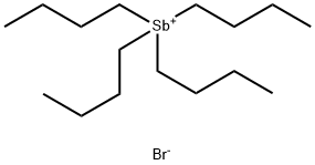 TETRABUTYLANTIMONY(V) BROMIDE Struktur