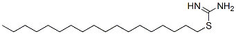 Carbamimidothioic acid octadecyl ester Struktur