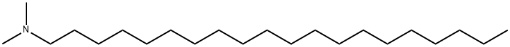 N,N-dimethylicosylamine Struktur