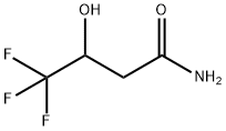 4,4,4-TRIFLUORO-3-HYDROXYBUTYRAMIDE Struktur