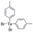 Bis(p-tolyl)dibromotellurium(IV) Struktur