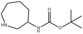 Carbamic acid, (hexahydro-1H-azepin-3-yl)-, 1,1-dimethylethyl ester (9CI) Struktur