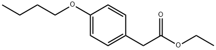 ethyl (4-butoxyphenyl)acetate Struktur