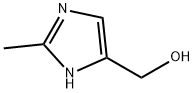 4-(Hydroxymethyl)-2-methyl-1H-imidazole Struktur