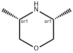 (3R,5S)-3,5-diMethylMorpholine Struktur