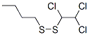 Butyl 1,2,2-trichloroethyl persulfide Struktur