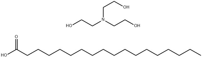 TRIETHANOLAMINE STEARATE Struktur