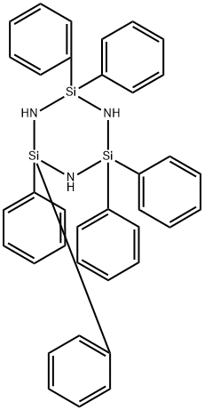 六苯基環(huán)三硅氮烷, 4570-25-6, 結(jié)構(gòu)式