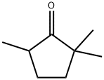 2,2,5-TRIMETHYLCYCLOPENTANONE Struktur