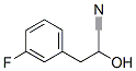 Benzenepropanenitrile, 3-fluoro-alpha-hydroxy- (9CI) Struktur