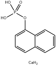 1-NAPHTHYLPHOSPHORIC ACID CALCIUM SALT Struktur