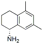 1-Naphthalenamine,1,2,3,4-tetrahydro-5,7-dimethyl-,(1R)-(9CI) Struktur