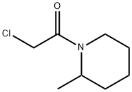 1-(chloroacetyl)-2-methylpiperidine  Struktur