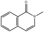 2-甲基異喹啉-1(2H)-酮 結(jié)構(gòu)式