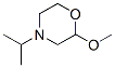 Morpholine, 2-methoxy-4-(1-methylethyl)- (9CI) Struktur