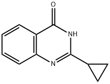 2-cyclopropylquinazolin-4(3H)-one Struktur