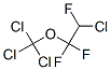 2-chloro-1,1,2-trifluoro-1-(trichloromethoxy)ethane  Struktur