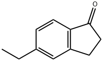 5-乙基-2,3-二氫-1H-茚-1-酮 結(jié)構(gòu)式