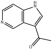 Ethanone, 1-(1H-pyrrolo[3,2-c]pyridin-3-yl)- (9CI) Struktur