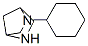 2,5-Diazabicyclo[2.2.1]heptane,2-cyclohexyl-(9CI) Struktur