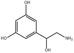 5-(2-AMINO-1-HYDROXYETHYL)-1,3-BENZENEDIOL Struktur