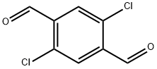 2,5-Dichloroterephthalaldehyde Struktur