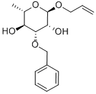 Allyl 3-O-benzyl-a-L-rhamnopyranoside