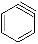 cyclohexa-1,3-dien-5-yne Struktur