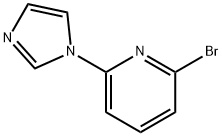 2-BROMO-6-IMIDAZOL-1-YL-PYRIDINE Struktur