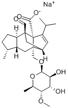 sordarin sodium salt Struktur