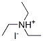 triethylammonium iodide  Struktur