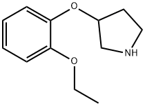 3-(2-ETHYLPHENOXY)PYRROLIDINE Struktur