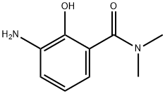 3-AMINO-2-HYDROXY-N,N-DIMETHYLBENZAMIDE Struktur