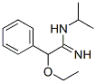 2-Ethoxy-N1-isopropyl-2-phenylacetamidine Struktur